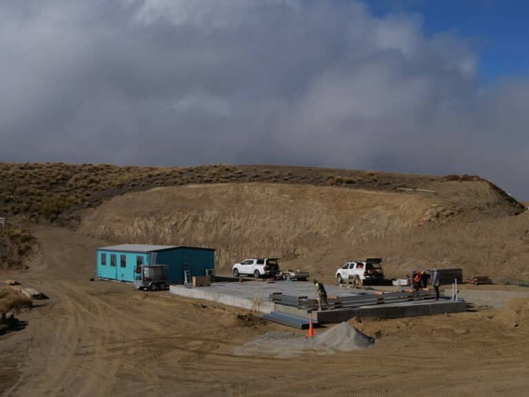 Snow Farm's New Base Building Foundations